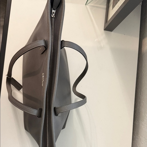 Coach Charcoal Leather Tote - Picture 2 of 4